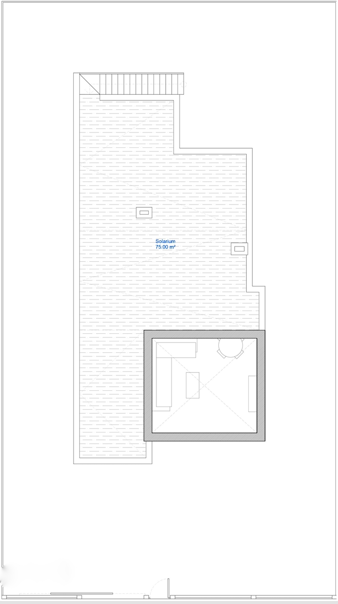 Floor plan for Villa ref 3832 for sale in Serena Golf Spain - Quality Homes Costa Cálida