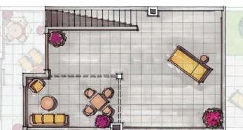 Floor plan for Apartment ref 3897 for sale in Condado De Alhama Spain - Quality Homes Costa Cálida